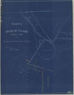 PLANTA DA CIDADE DE ITAJUB - ABASTE..